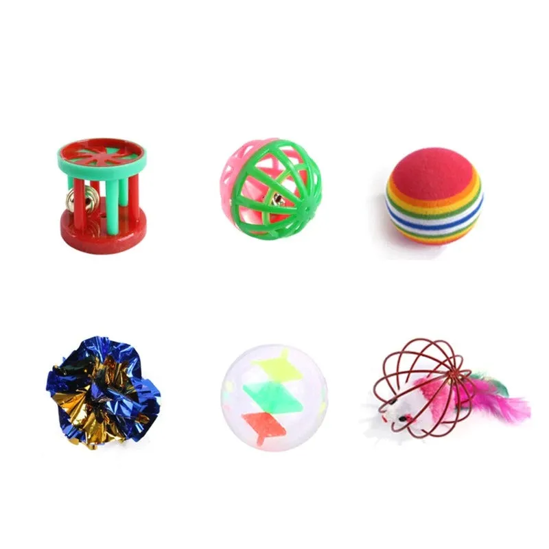 21 Pcs Cat Toys Set