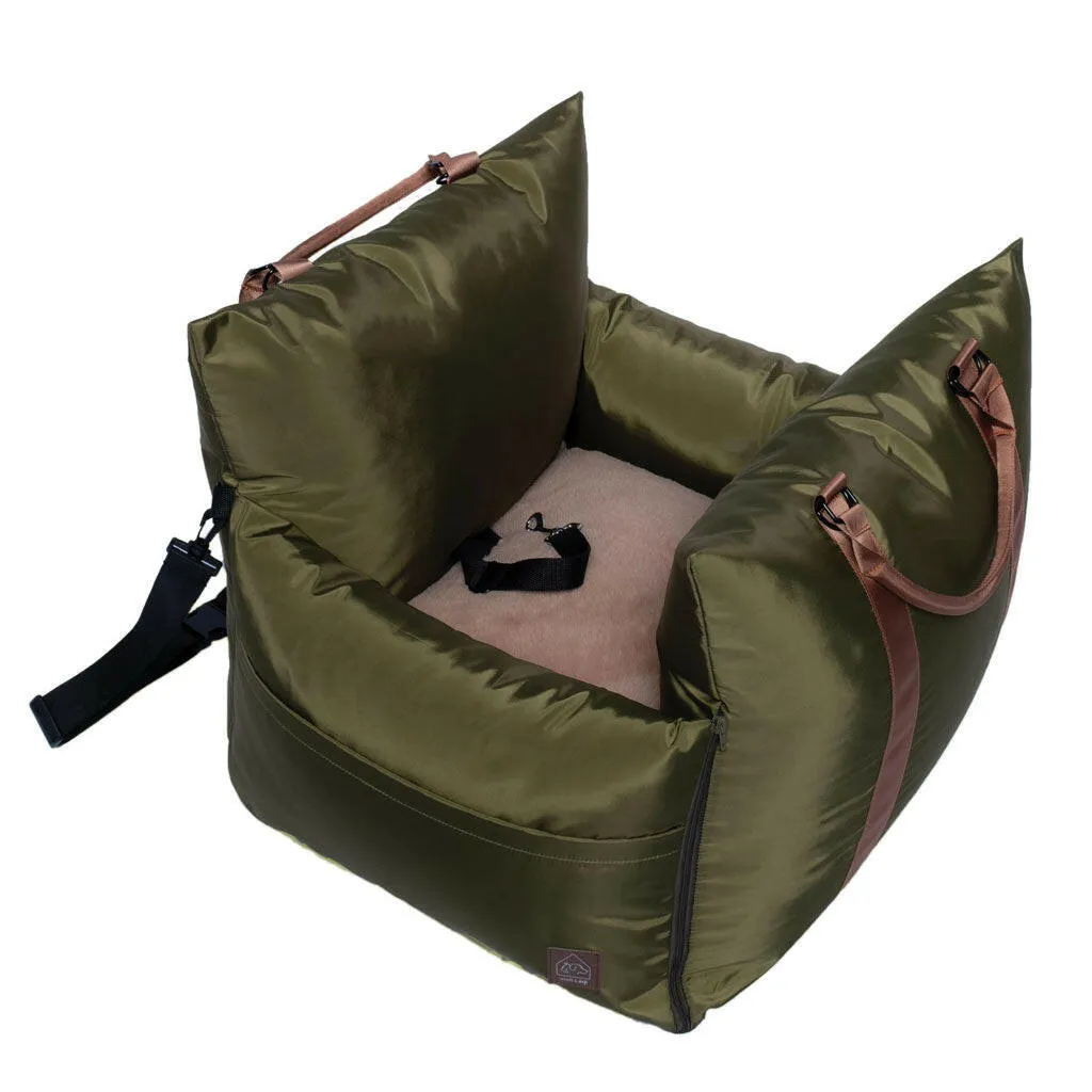 4 Cats & Dogs Marco Car & Travel Bed, 18.5x21"