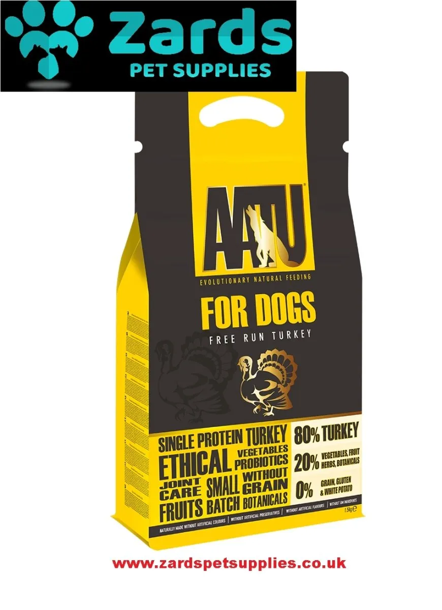 AATU Free Run Turkey 80/20 Dry Dog Food