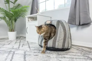 Armarkat Cat Cave Shape Bed W Anti- slip Base, Cushion Mat