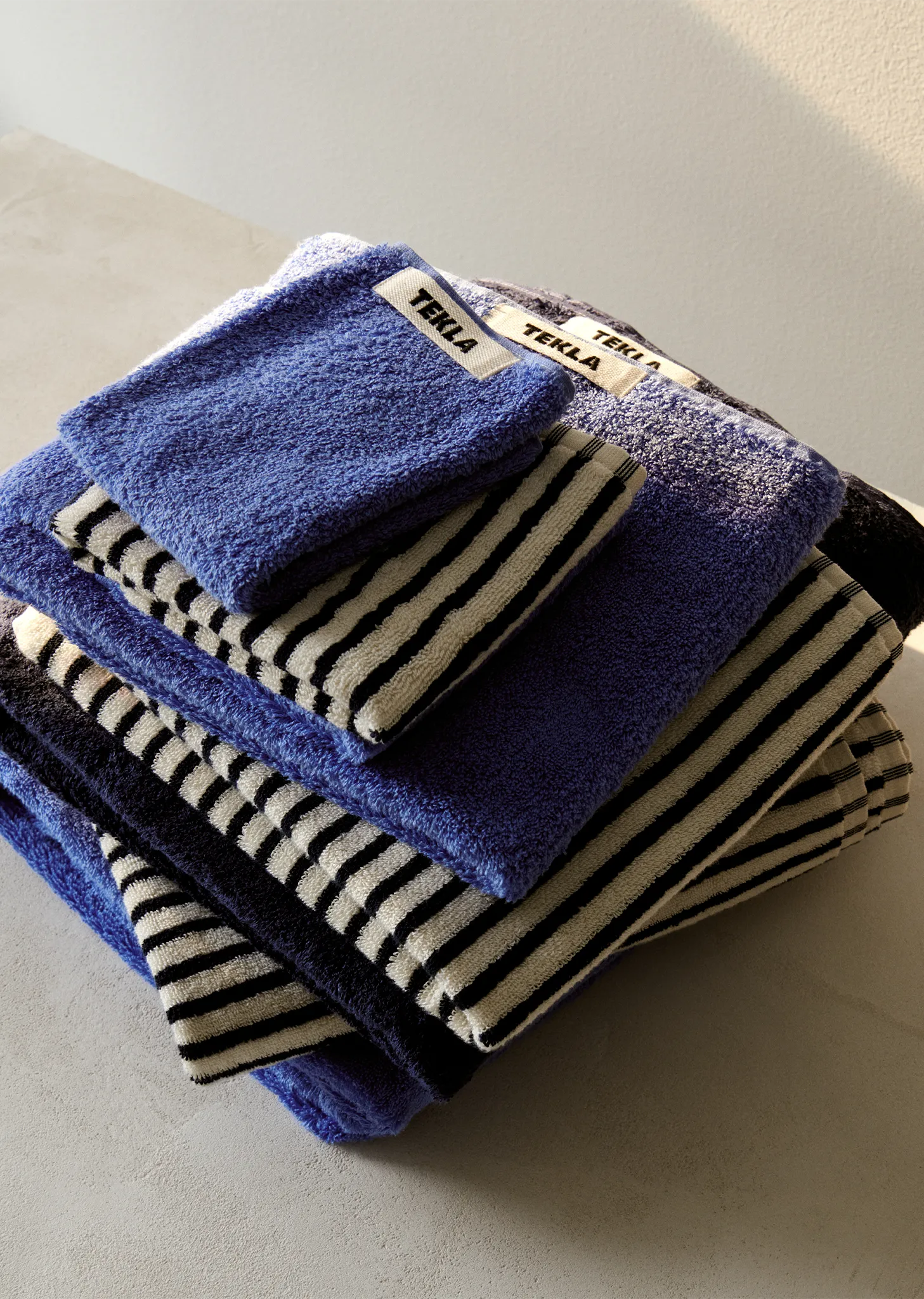 Bath Towel — Clear Blue