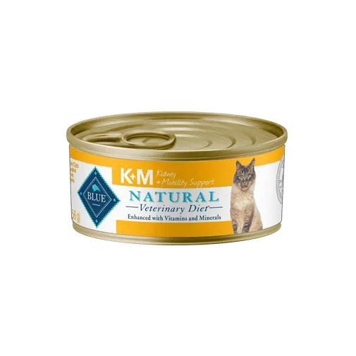 Blue Buffalo BLUE Natural Veterinary Diet K M Kidney   Mobility Support Wet Cat Food