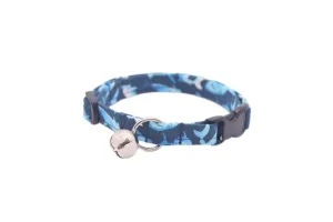Blue Sharks Cat Collar