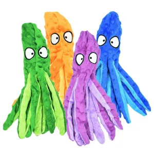 Case of 40 Octopus Crinkle No Stuffing Toys