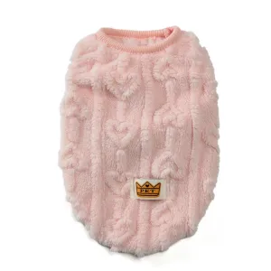 Cozy Autumn/Winter Fleece Vest for Small Pets