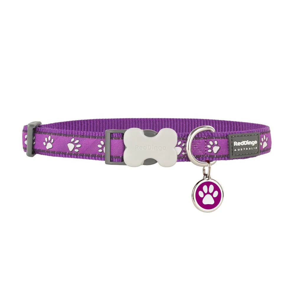 Desert Paws Purple Dog Collar