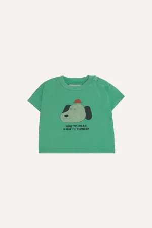 Dog Baby T-Shirt in Green