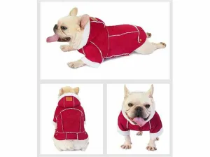 dog clothes  White  Red L DW-21CO