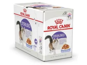 Feline Health Nutrition Sterilised Jelly (12X85G Wet Food - Pouches)