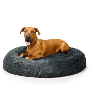 Fur King "Nap Time" Calming Dog Bed - XL -Grey