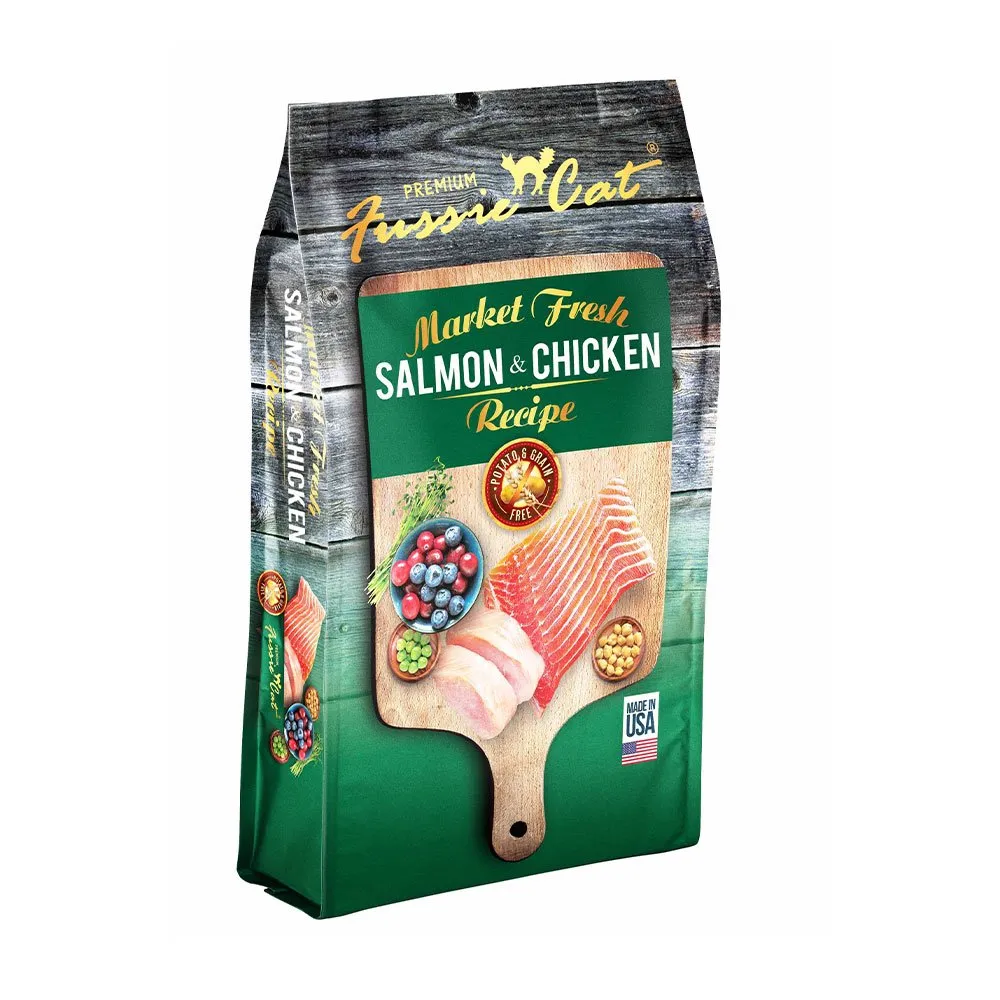 Fussie Cat® Premium Market Fresh Salmon & Chicken Recipe Cat Food, 2 Lbs