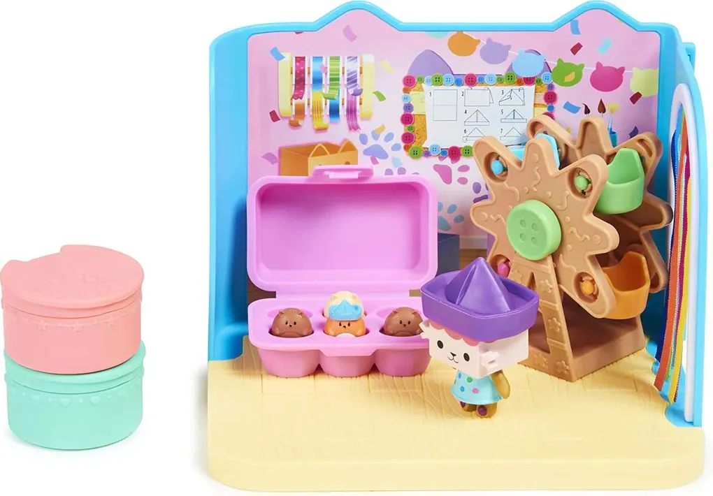Gabby's Dollhouse Deluxe Room - Baby Box Craft-A-Riffic Room
