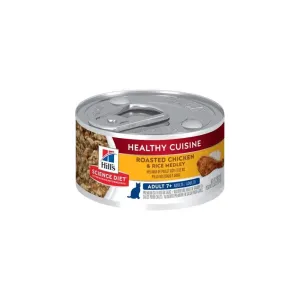 Hill's Science Plan Feline Mature Adult Chicken & Rice Stew Wet Cat Food 79g