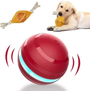 Interactive Dog Balls Squeaky Dog Toys with Motion Activated