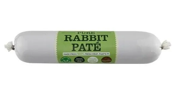 JR Pure RABBIT Pate Made From 100% Fresh Meat For All Dog Breeds