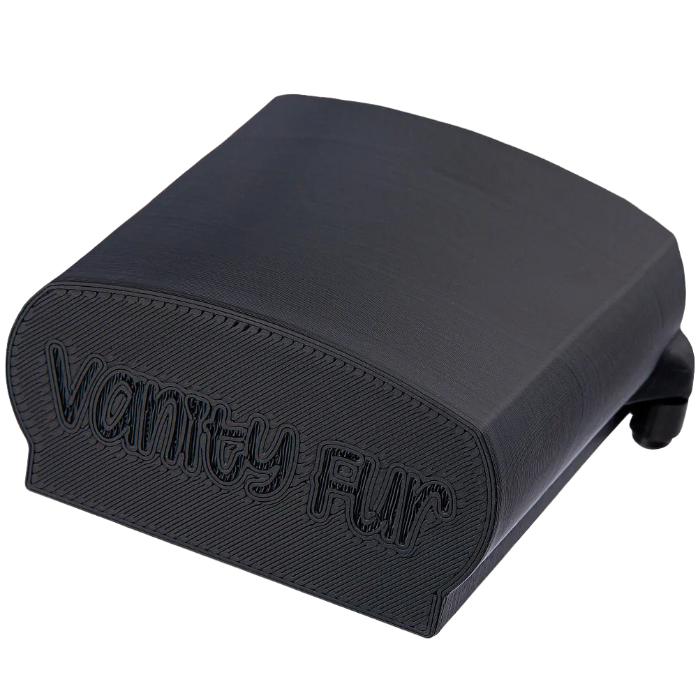 Large Brush Cover Black by Vanity Fur