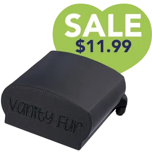 Large Brush Cover Black by Vanity Fur