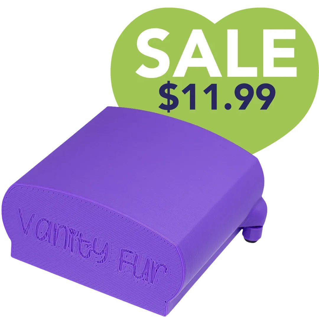 Large Brush Cover Purple by Vanity Fur