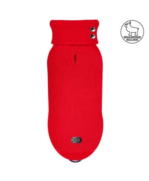 Milk and Pepper Helsinki Red Bulldog Sweater