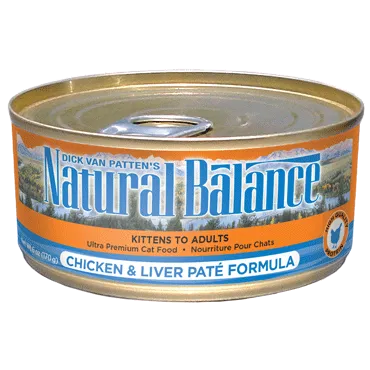 Natural Balance Chicken & Liver Wet Cat Food