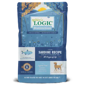 Nature's Logic Canine Distinction Sardine Recipe Dry Dog Food