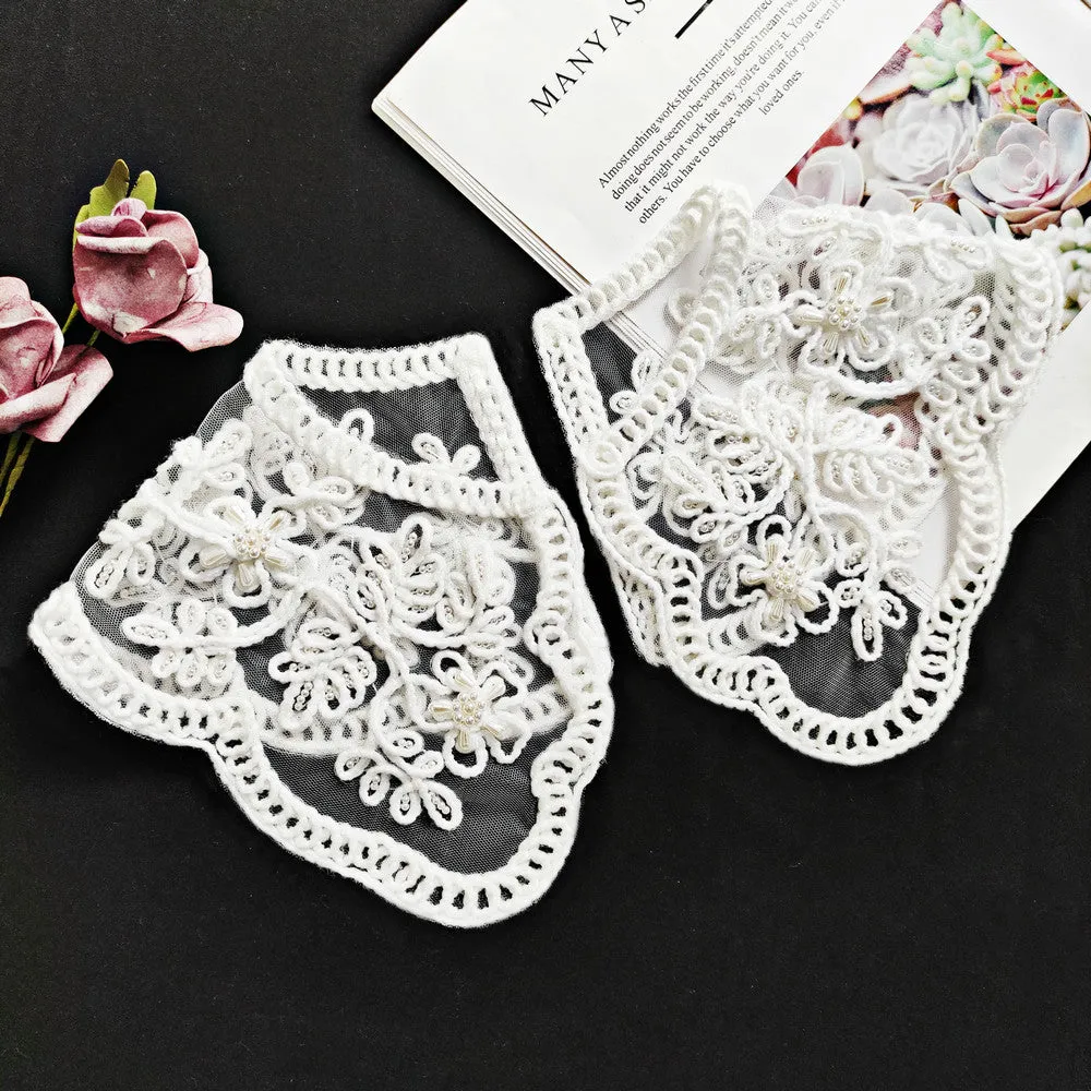 OEKO-TEX BSCI Beaded collar NFD12B004