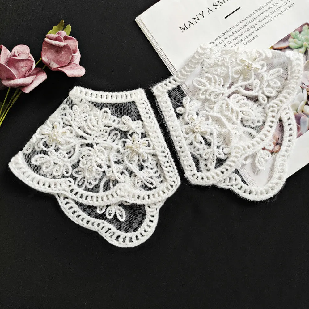 OEKO-TEX BSCI Beaded collar NFD12B004