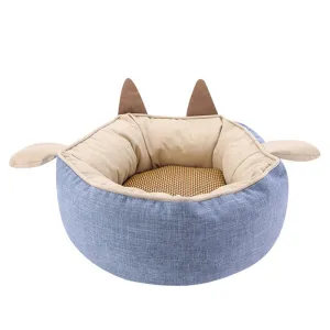 PAWS ASIA Suppliers Eco Friendly Luxury Cute Funny Large Soft Plush Washable Pet Dog Bed Cat