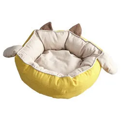PAWS ASIA Suppliers Eco Friendly Luxury Cute Funny Large Soft Plush Washable Pet Dog Bed Cat