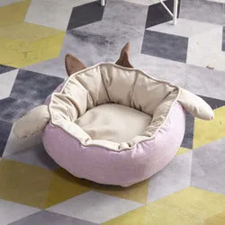 PAWS ASIA Suppliers Eco Friendly Luxury Cute Funny Large Soft Plush Washable Pet Dog Bed Cat