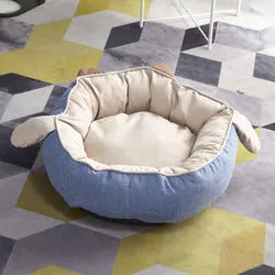 PAWS ASIA Suppliers Eco Friendly Luxury Cute Funny Large Soft Plush Washable Pet Dog Bed Cat