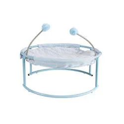 PAWS ASIA Wholesale Make Modern Elevated Luxury Removable Round Calming Cute Plush Blanket Bed For Cats With Wand