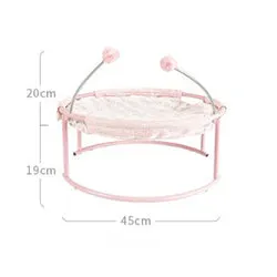 PAWS ASIA Wholesale Make Modern Elevated Luxury Removable Round Calming Cute Plush Blanket Bed For Cats With Wand