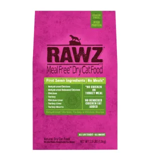 Rawz Dehydrated Chicken & Turkey Recipe Dry Cat Food