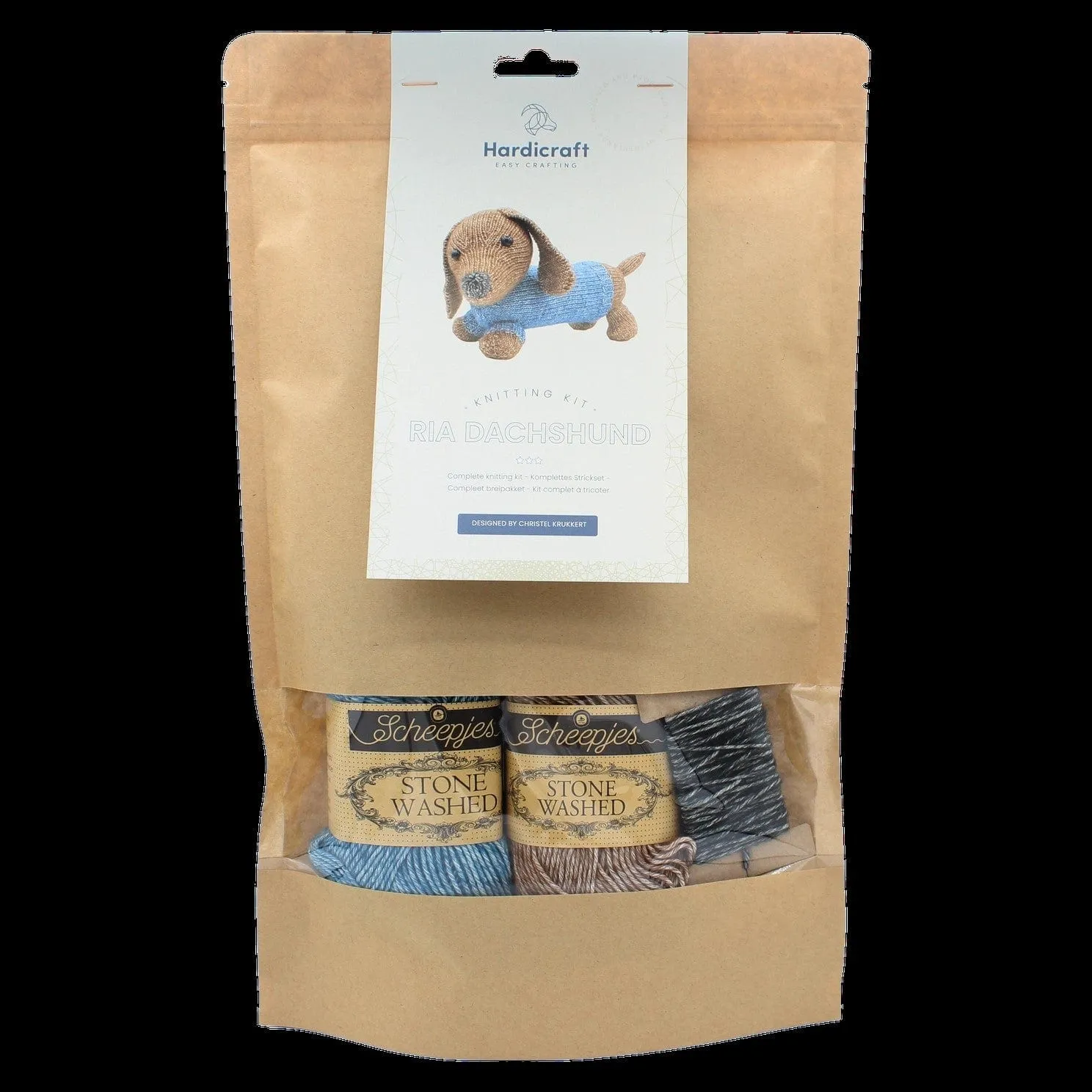 Ria the Dachshund Knitting Kit