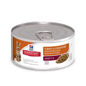 Science Diet Adult Turkey & Liver Entree Wet Cat Food