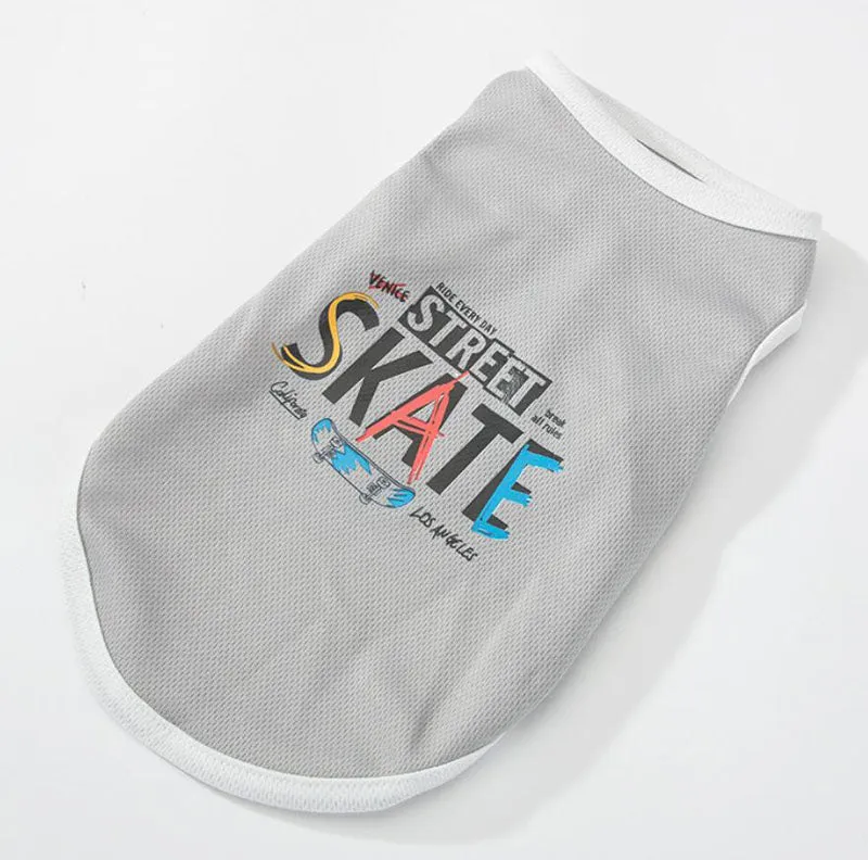 Spring medium and large dog clothes new pet clothes