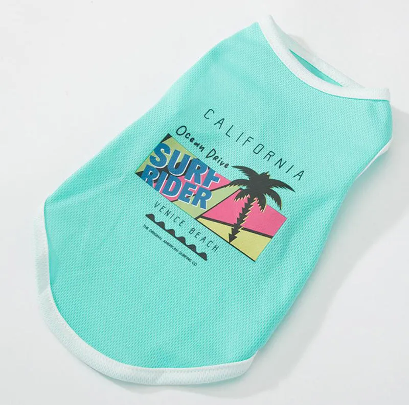 Spring medium and large dog clothes new pet clothes