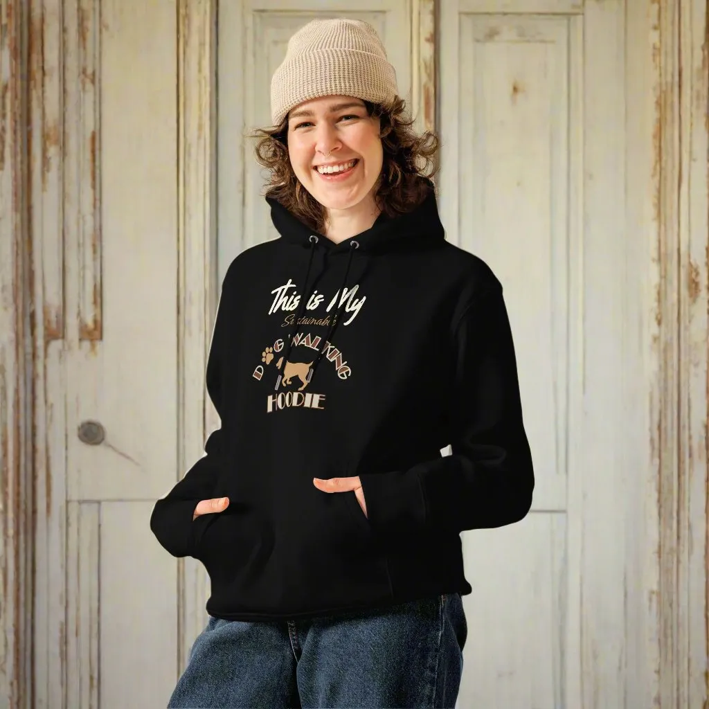 Sustainable Organic Cotton Dog Walking Hoodie - Eco-Friendly