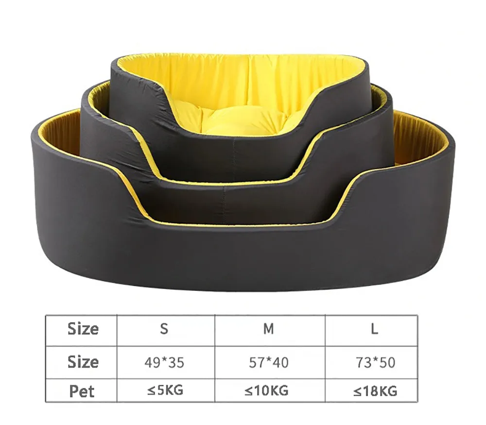 Very Soft Luxury Dog Bed Kennel Cat House Pet Cozy Cushion Pet Basket Puppy For Sofa Lounger Small Medium Dogs Beds Pillow Mat