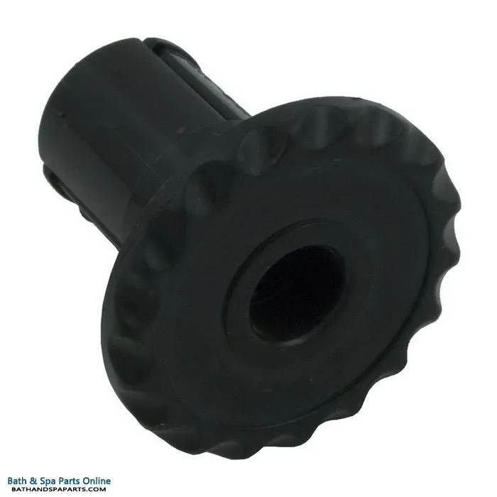 Waterway Cluster Jet Internal [1-1/2" FD] [Fixed] [Deluxe Scalloped] [Black] (217-0511)