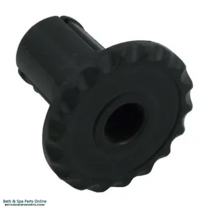 Waterway Cluster Jet Internal [1-1/2" FD] [Fixed] [Deluxe Scalloped] [Black] (217-0511)