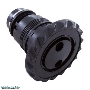 Waterway Poly Jet Series Jet Internal [3-3/8" FD] [Twin Roto] [Deluxe Scallop] [Black] (210-6071)