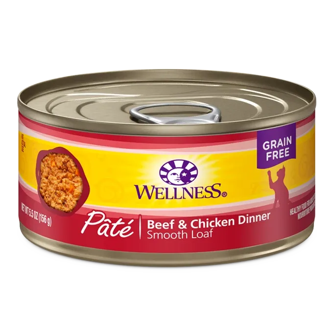 Wellness Beef & Chicken Wet Cat Food