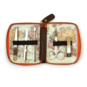 World Map Nail Care Kit